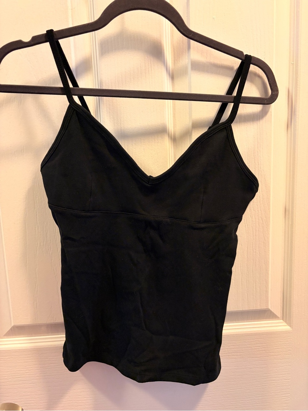 Forever 21 Black V-Neck Double-Strap Camisole